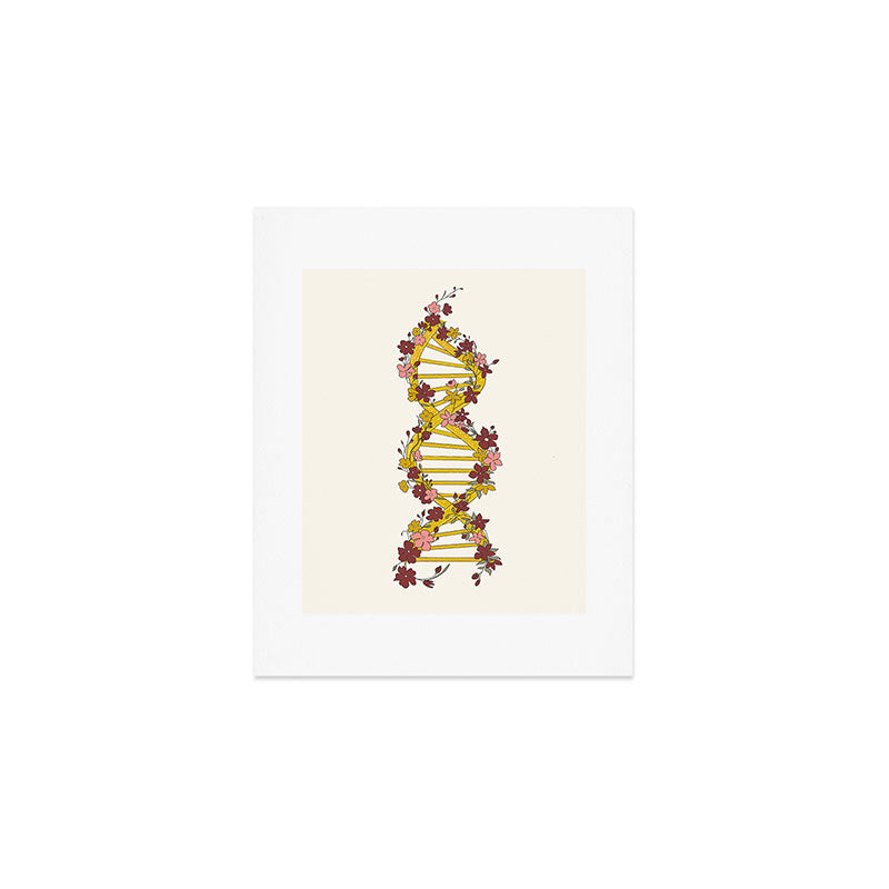 Floral DNA Art Print Gallery Image 1