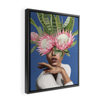 Floral Elegance 2 Framed Canvas Print Gallery Image 2