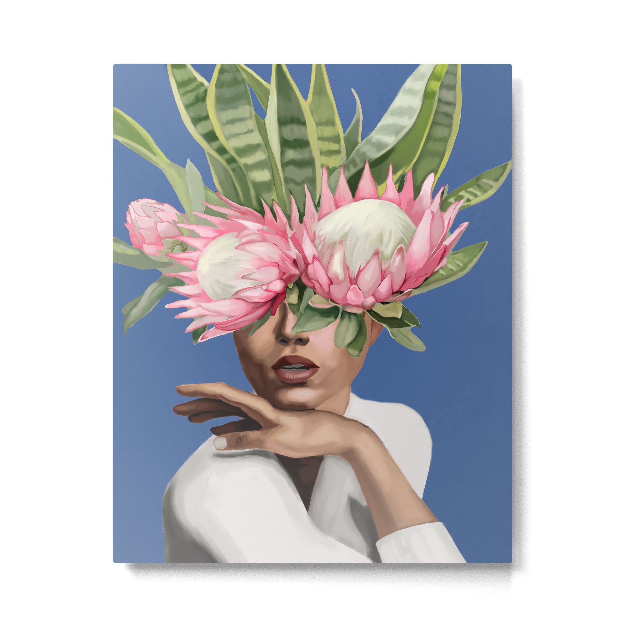 Floral Elegance 2 Metal Print Gallery Image 4