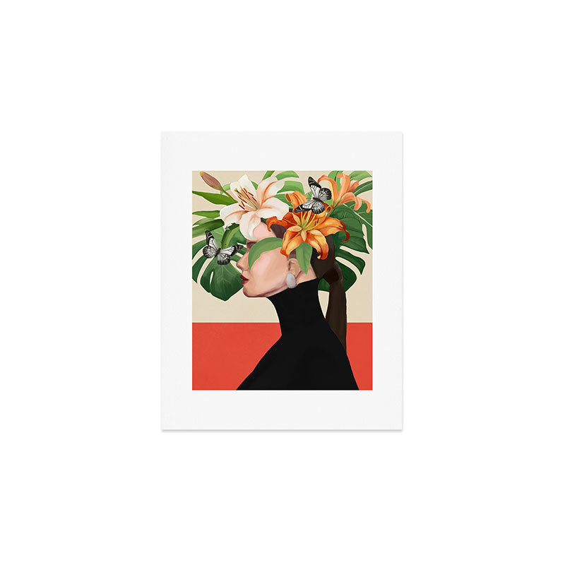 Floral Serenity Art Print Gallery Image 1