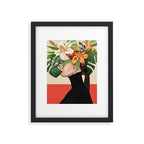 Floral Serenity Framed Art Print Gallery Image 5