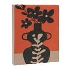 Floral Silhouette 5 Canvas Print Gallery Image 6