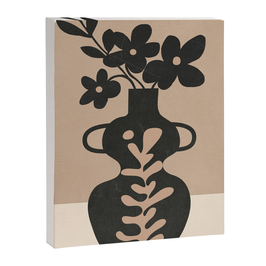 Floral Silhouette 6 Canvas Print Gallery Image 6