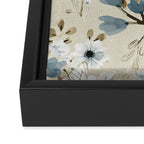 Flowers and Butterflies Framed Canvas Print Gallery Image 3