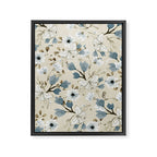 Flowers and Butterflies Framed Canvas Print Gallery Image 6