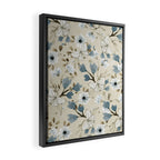 Flowers and Butterflies Framed Canvas Print Gallery Image 2