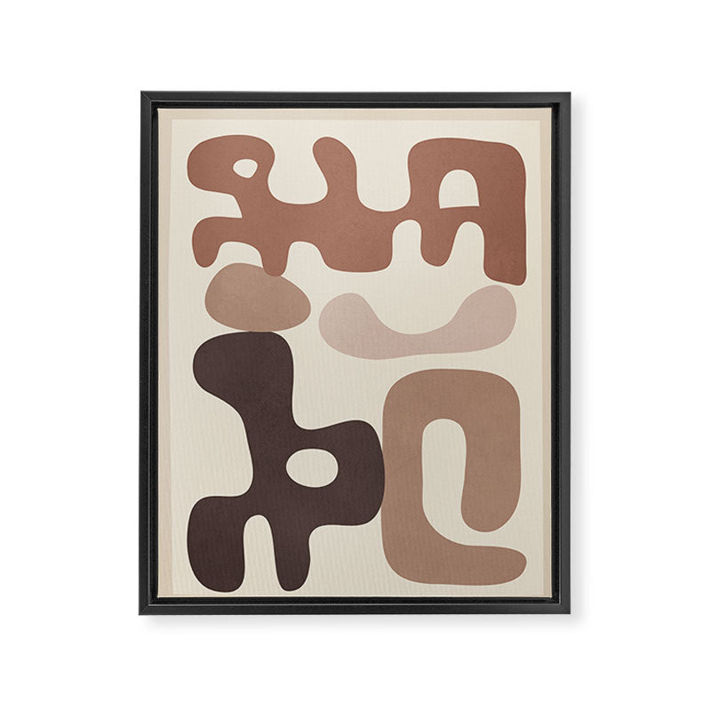 Fluid Whispers V Framed Canvas Print Gallery Image 8