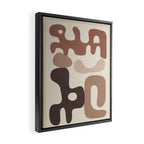 Fluid Whispers V Framed Canvas Print Gallery Image 2