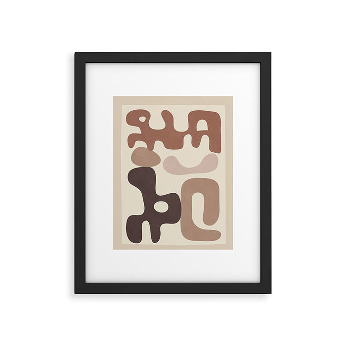 Fluid Whispers V Framed Art Print Gallery Image 1