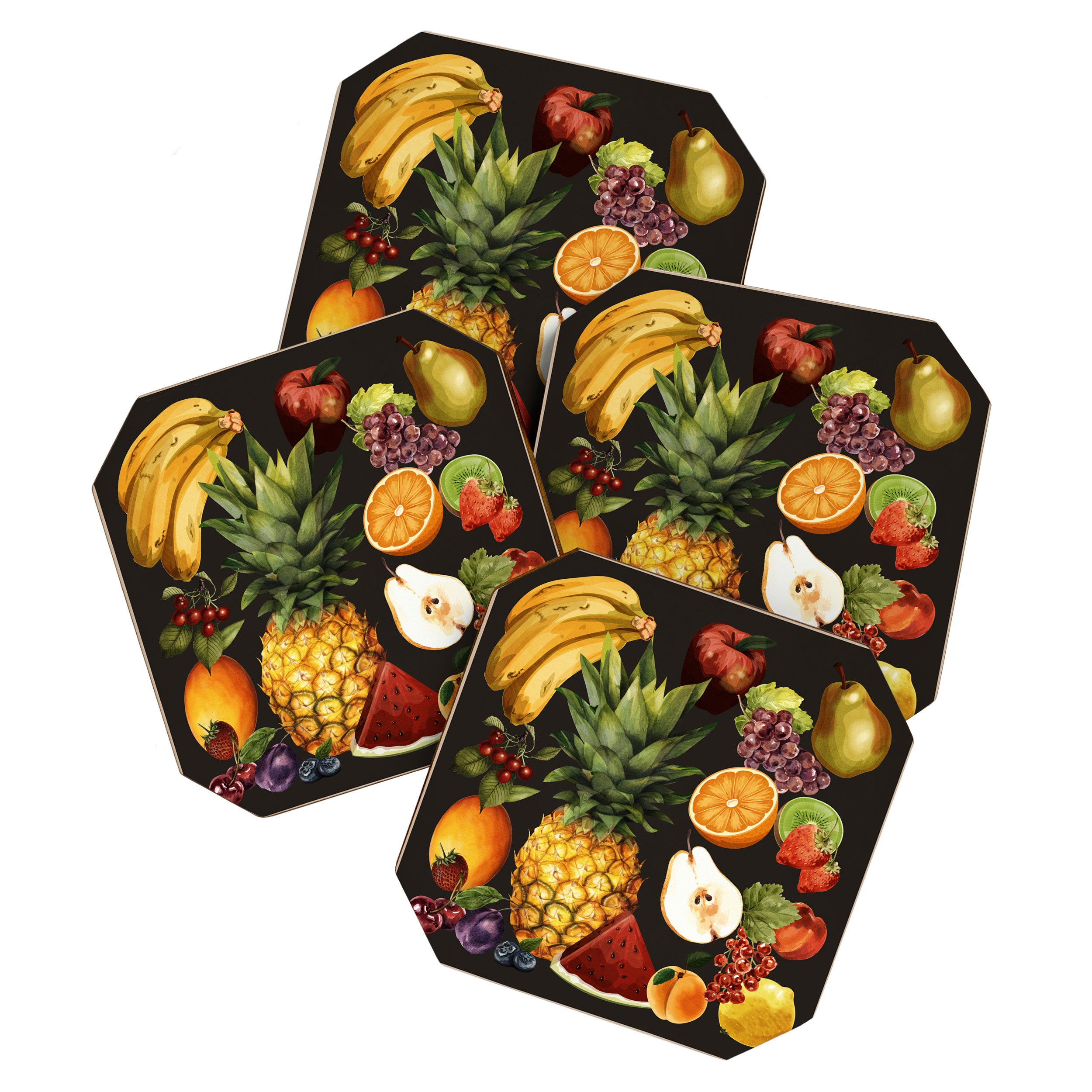 Fruits Botanical Art 1 Coaster Gallery Image 1