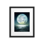 Full Moon Framed Art Print Gallery Image 6