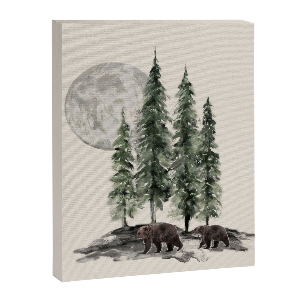 Full Moon Rising Canvas Print Gallery Image 6