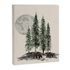 Full Moon Rising Canvas Print Gallery Image 6