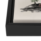 Full Moon Rising Framed Canvas Print Gallery Image 3