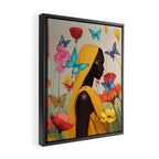 Garden Muse Framed Canvas Print Gallery Image 2