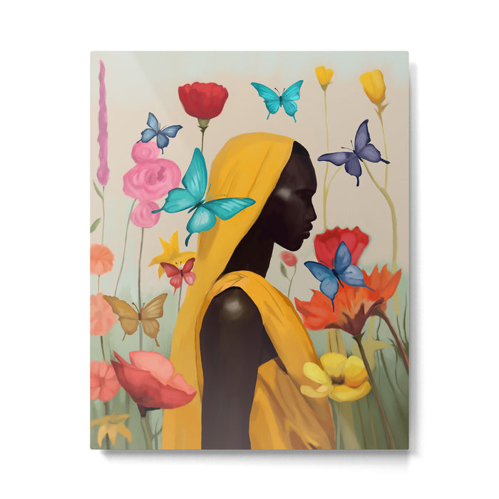 Garden Muse Metal Print Gallery Image 1