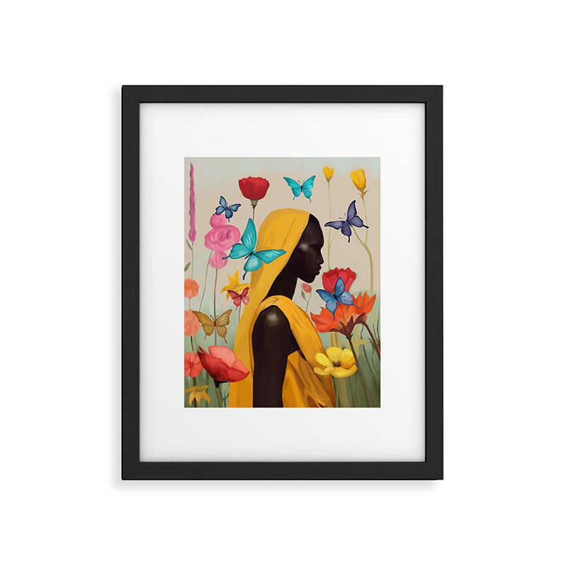 Garden Muse Framed Art Print Gallery Image 5