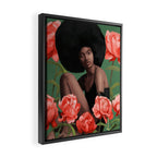 Garden of Peonies Framed Canvas Print Gallery Image 2