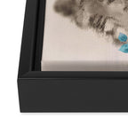 Gently Ferocious Framed Canvas Print Gallery Image 3