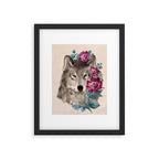 Gently Ferocious Framed Art Print Gallery Image 6