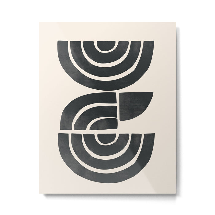 Geometric Rhythm 1 Metal Print Gallery Image 1