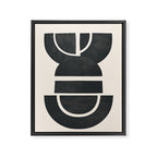 Geometric Rhythm 2 Framed Canvas Print Gallery Image 6