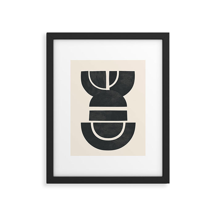 Geometric Rhythm 2 Framed Art Print Gallery Image 1