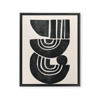  Geometric Rhythm 3 Framed Canvas Print Gallery Image 6