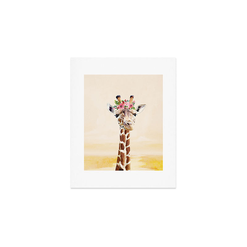 Giraffe Art Print Gallery Image 1