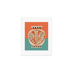 Golden Orchard Vase Art Print Gallery Image 1