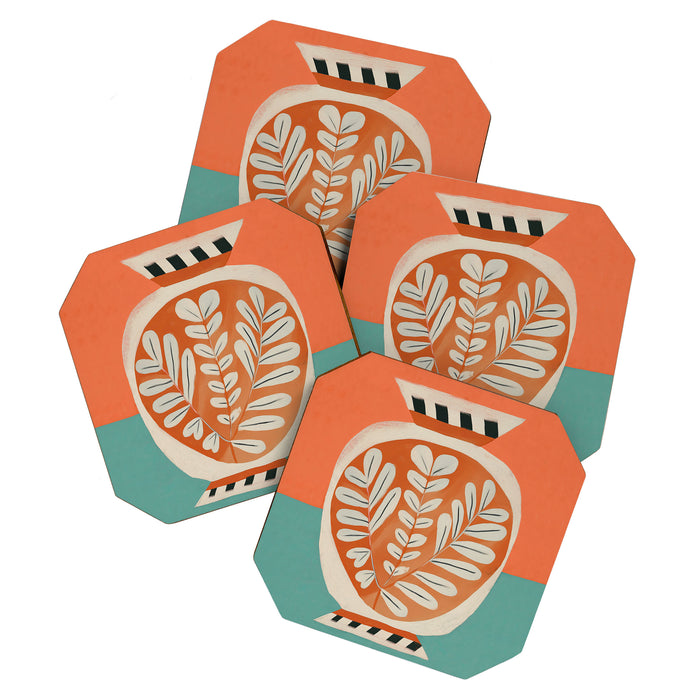 Golden Orchard Vase Coaster Gallery Image 1