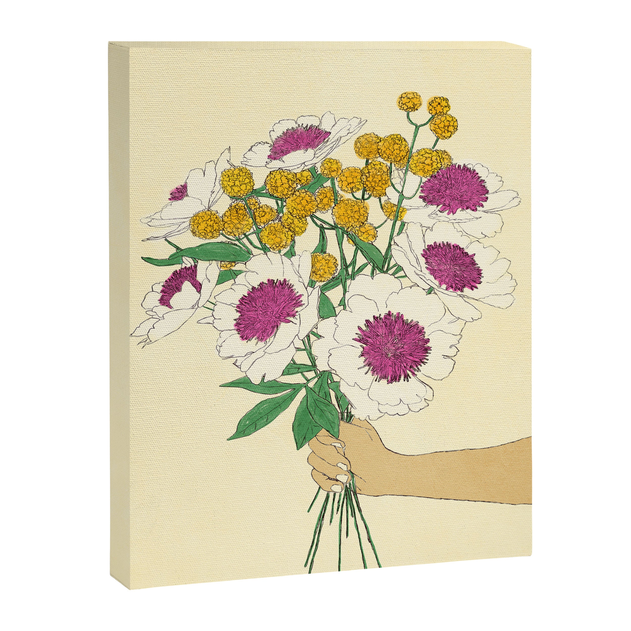 Gorgeous Bouquet Chiaro Canvas Print Gallery Image 8