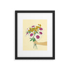 Gorgeous Bouquet Chiaro Framed Art Print Gallery Image 6