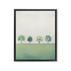 Green Sunny Field II Framed Canvas Print Gallery Image 8