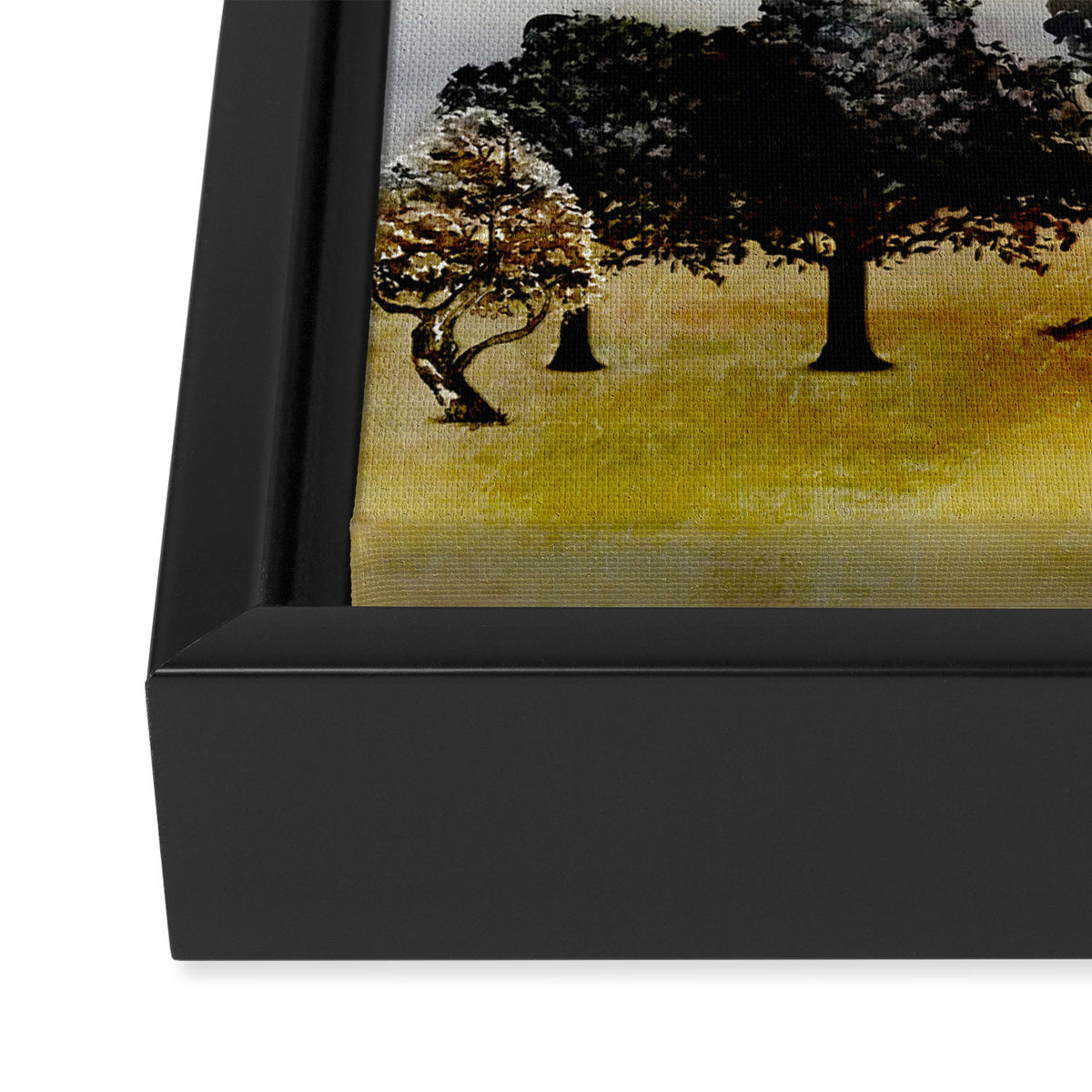 Group of Trees Framed Canvas Print Gallery Image 3