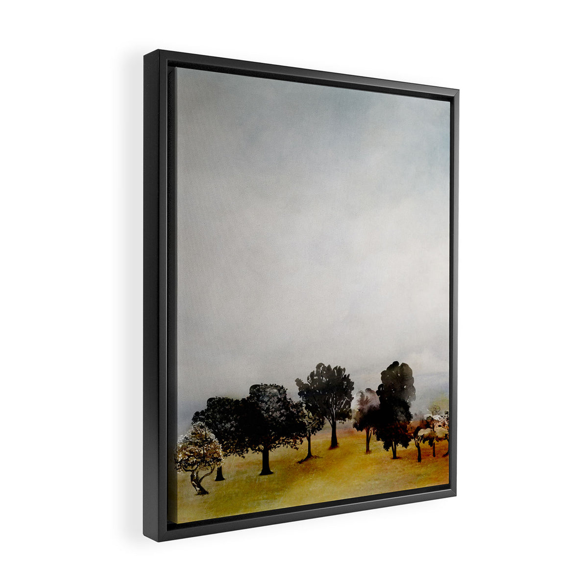Group of Trees Framed Canvas Print Gallery Image 2