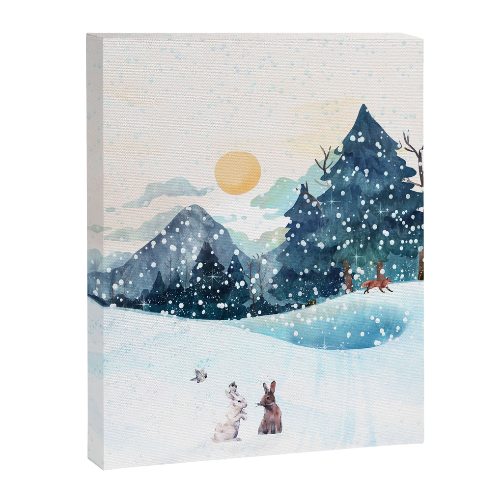 Happy Little Wildlife Canvas Print Gallery Image 6