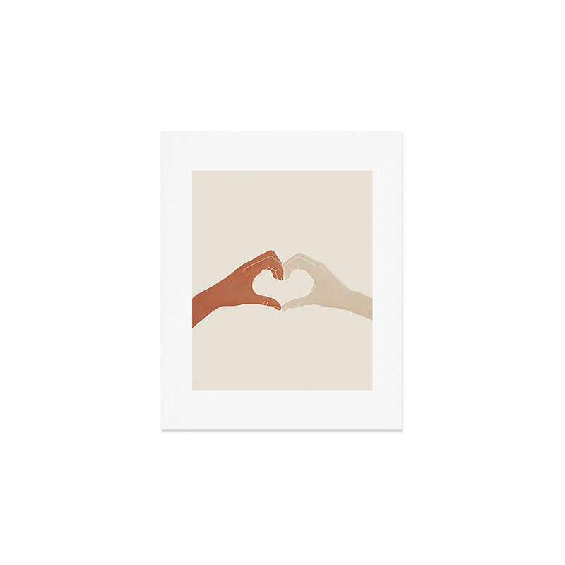 Heart Art Print Gallery Image 1