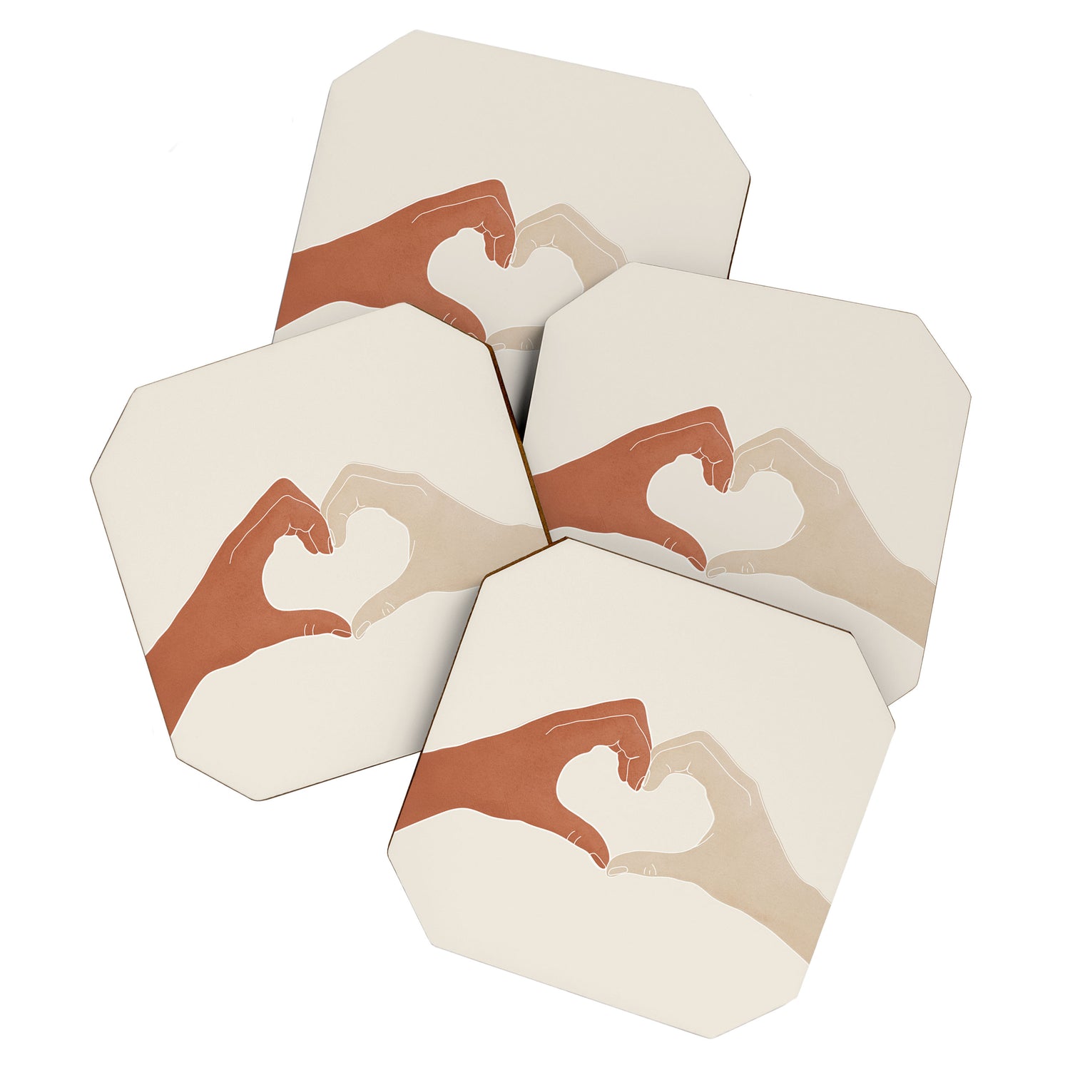 Heart Coaster Gallery Image 1