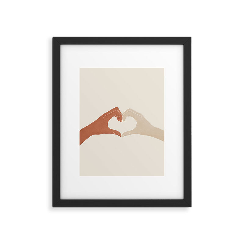 Heart Framed Art Print Gallery Image 5
