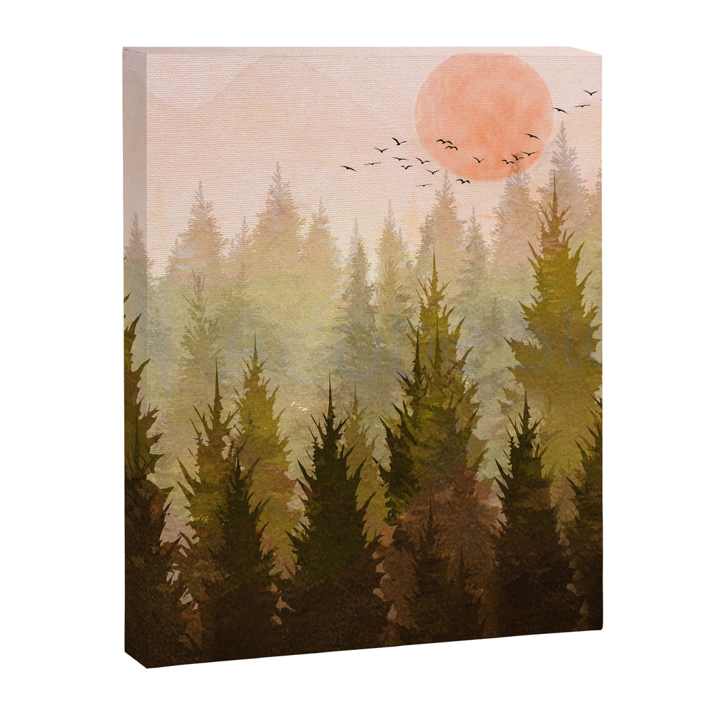 Hill Morning Canvas Print Gallery Image 8
