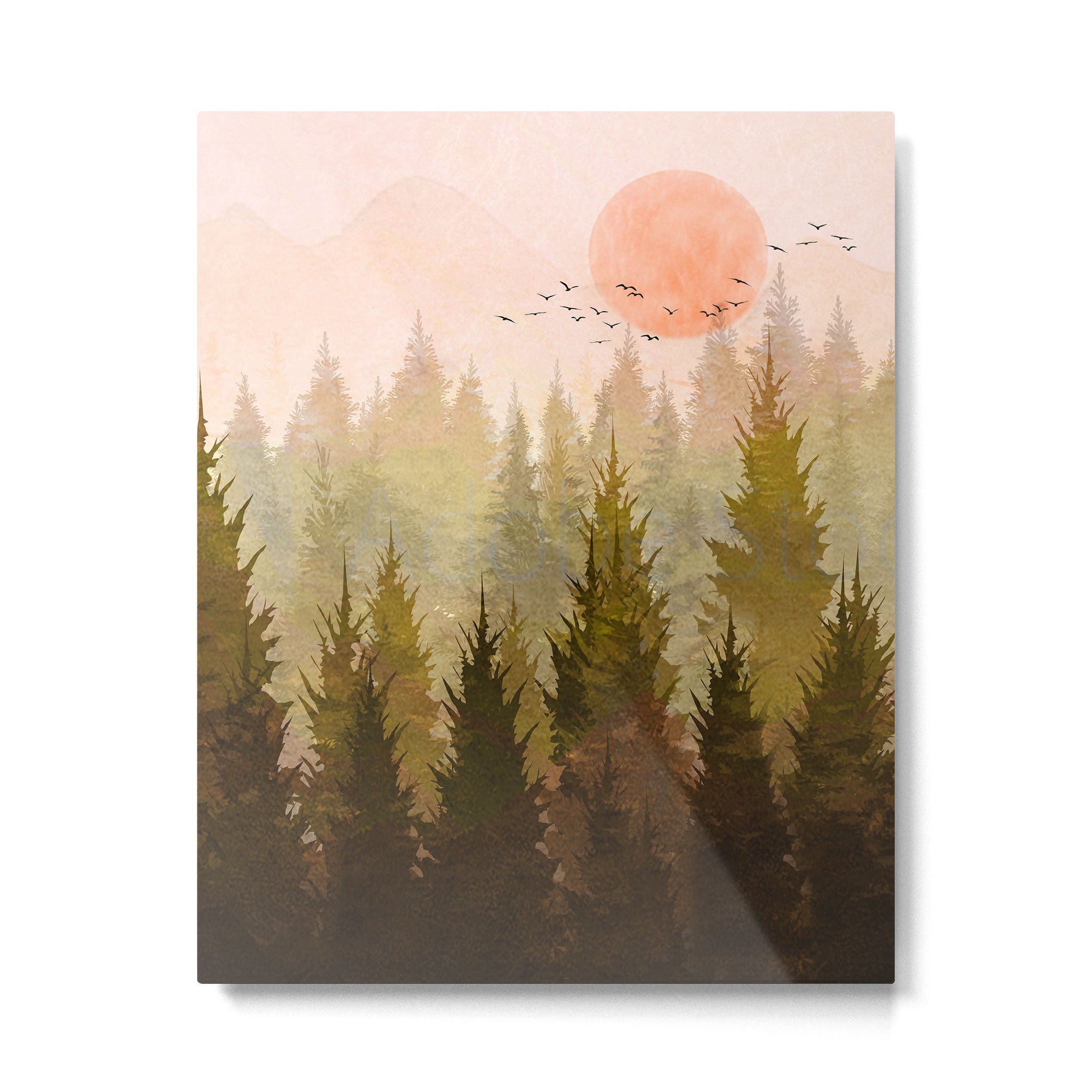 Hill Morning Metal Print Gallery Image 6