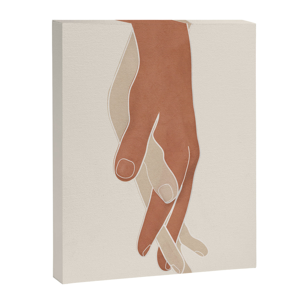 Holding Hands Canvas Print Gallery Image 6