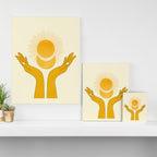 Holding the Light Canvas Print Gallery Image 3
