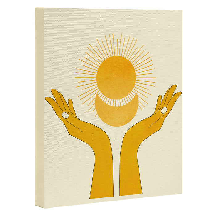 Holding the Light Canvas Print Gallery Image 1