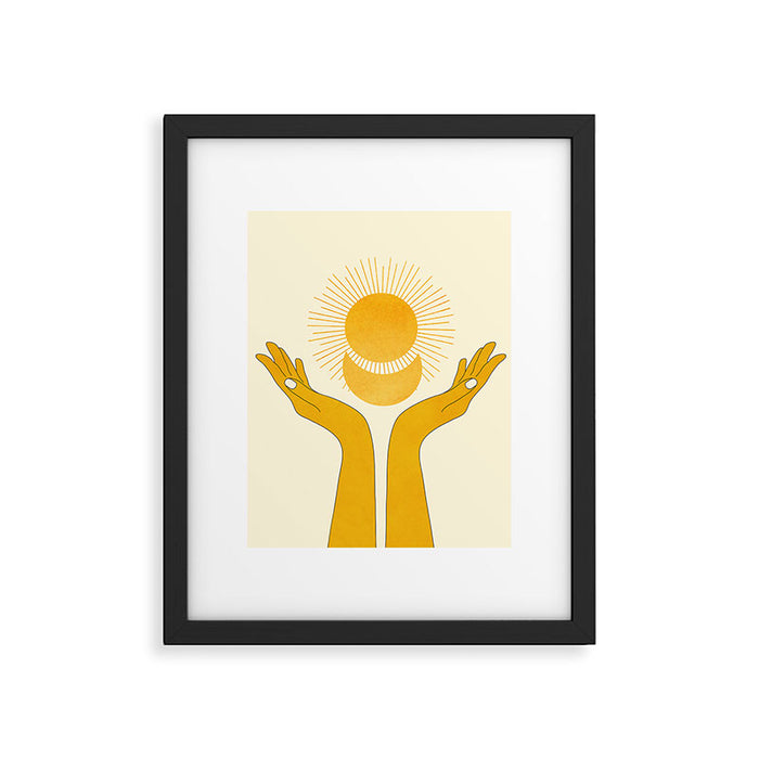 Holding the Light Framed Art Print Gallery Image 1