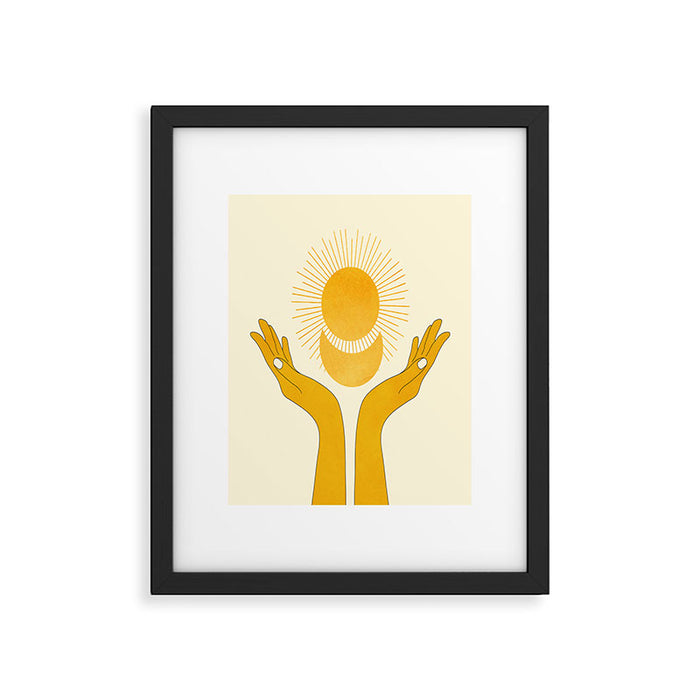 Holding the Light Framed Art Print Gallery Image 1