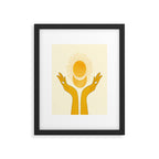 Holding the Light Framed Art Print Gallery Image 4