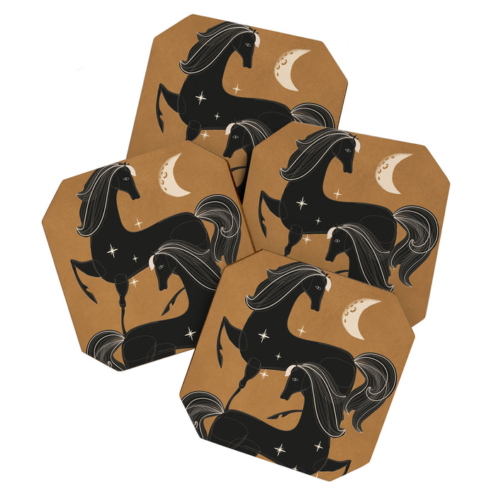 Horses 1  Coaster Gallery Image 1