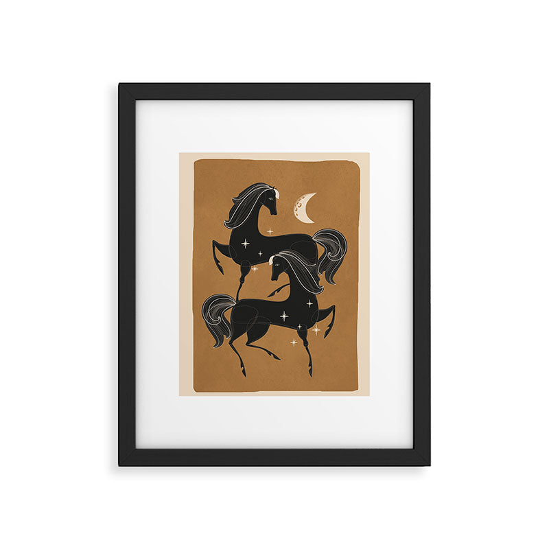 Horses 1  Framed Art Print Gallery Image 5